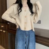 ニットカーディガン レディース 春秋冬 | アクセサリーショップPIENA | 詳細画像6 