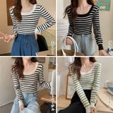 ニットトップス レディース 春秋冬 | アクセサリーショップPIENA | 詳細画像2 