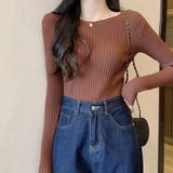 ニットトップス レディース 春秋冬 | アクセサリーショップPIENA | 詳細画像10