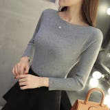 ニットトップス レディース 春秋冬 | アクセサリーショップPIENA | 詳細画像7