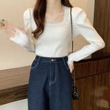 ニットトップス レディース 春秋冬 | アクセサリーショップPIENA | 詳細画像5