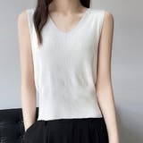 ニットタンクトップ レディース 春夏秋 | アクセサリーショップPIENA | 詳細画像5 