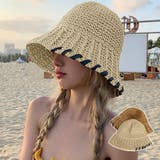麦わら帽子 レディース 春夏 | アクセサリーショップPIENA | 詳細画像1