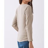 ネックが選べるテレコリブカットソー トップス カットソー | Pierrot | 詳細画像13