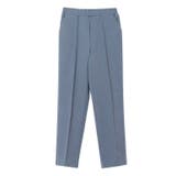 ブルー | カット起毛ピンタックテーパードパンツ パンツ ストレートパンツ レーヨン | Pierrot