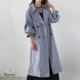 キャンディースリーブ袖山タックトレンチコート トレンチコート | Pierrot | 詳細画像1