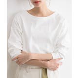 綿100％ボートネックカットソー ボートネック ボートネックTシャツ カットソ | Pierrot | 詳細画像10 