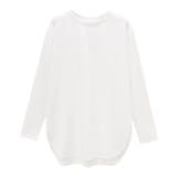 オフホワイト | 【RASW】GIZAコットンロングスリーブTシャツ Tシャツ コットン | Pierrot