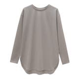 モカグレー | 【RASW】GIZAコットンロングスリーブTシャツ Tシャツ コットン | Pierrot