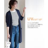 UV-cut裾スリット入り ロングカーディガン トッパー カーディガン カーデ | Pierrot | 詳細画像5