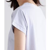 綿100％ バックフリル切り替えTシャツ Tシャツ | Pierrot | 詳細画像6 