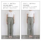 ベルト付きチェック柄パンツ パンツ チェックパンツ | Pierrot | 詳細画像15