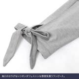 ポンチ素材 リボン袖 ワンピース | Pierrot | 詳細画像16 