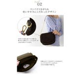 フラップデザインチェーンショルダーバッグバッグ 鞄 チェーン | Pierrot | 詳細画像22 