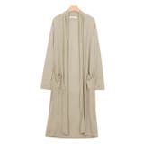グレージュ | UVカット機能ロングトッパーカーデ カーディガン カーデ UVカット | Pierrot