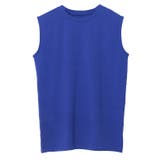 ロイヤルブルー | ノースリーブカットソーノースリ フレンチスリーブ サイドスリット | Pierrot