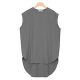 チャコールグレー | ボックスシルエットTシャツ ボックスT ボックスシルエット クルーネック | Pierrot