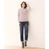 綿100％ 選べる3type 地厚長袖ボーダーカットソー トップス0双 カット | Pierrot | 詳細画像18 