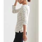 綿100％ 選べる3type 地厚長袖ボーダーカットソー トップス0双 カット | Pierrot | 詳細画像13 