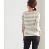 綿100％ 選べる3type 地厚長袖ボーダーカットソー トップス0双 カット | Pierrot | 詳細画像4 