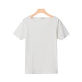 オフホワイト | ネックが選べる 半袖テレコリブ カットソー カットソー トップス 半袖 | Pierrot