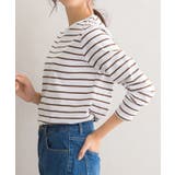 オフホワイト×ブラウン | 選べる綿100%ロンT ロンT ロングTシャツ 長袖Tシャツ 長袖カットソー | Pierrot