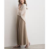 リブカットソーフレアスカート スカート フレア カットソー ロング リブ | Pierrot | 詳細画像10 