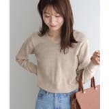 ネックが選べるプレミアムカシミヤタッチニット カシミア カシミヤ | Pierrot | 詳細画像23