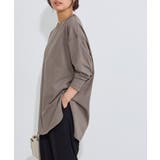 モカ | コットンロングスリーブTシャツ ロンT 長袖 | Pierrot