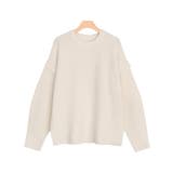 アイボリー | クルーネック2wayニット ニット ベスト クルーネック | Pierrot