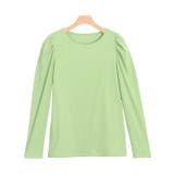 ミント | パフスリーブテレコリブカットソー カットソー パフスリーブ テレコリブ | Pierrot