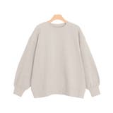 グレージュ | ボリュームスリーブスウェットプルオーバー プルオーバー | Pierrot