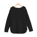 ブラック | ポンチショルダータックプルオーバー プルオーバー | Pierrot