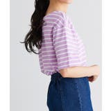 カラーボーダーTシャツ Tシャツ ボーダー | Pierrot | 詳細画像17