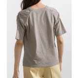 Steady 8月号掲載アイテム 汗ジミ防止シャーリングデザインTシャツ | Pierrot | 詳細画像11 