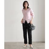 クルーネックシルクタッチウォッシャブルニットカーディガン カーディガン ニット | Pierrot | 詳細画像25 