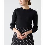 Vネックシルクタッチウォッシャブルリブニット ニット シルクタッチ | Pierrot | 詳細画像35 