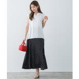 異素材切り替えキーネックカットソー カットソー トップス | Pierrot | 詳細画像27