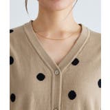 ドットニットカーディガン カーディガン カーデ | Pierrot | 詳細画像4 