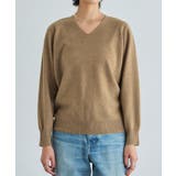 RASW カシミヤ100%Vネックニット セーター ベーシック 冬 | Pierrot | 詳細画像11