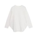 オフホワイト | 綿100% ロングスリーブTシャツ Tシャツ | Pierrot