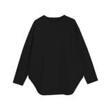 ブラック | 綿100% ロングスリーブTシャツ Tシャツ | Pierrot