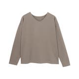 モカ | 2wayロングスリーブTシャツ Tシャツ 2way | Pierrot