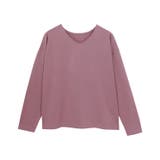 スモークピンク | 2wayロングスリーブTシャツ Tシャツ 2way | Pierrot