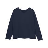 ネイビー | 2wayロングスリーブTシャツ Tシャツ 2way | Pierrot