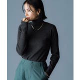 ウール混指穴タートルニット ニット セーター | Pierrot | 詳細画像11 