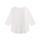 オフホワイト | スタイルアップカットソー Tシャツ カットソー | Pierrot