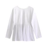 オフホワイト | ライトスウェットタックデザインプルオーバー カットソー スウェット | Pierrot