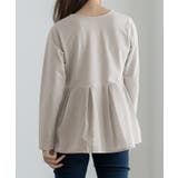 ライトスウェットタックデザインプルオーバー カットソー スウェット | Pierrot | 詳細画像9 