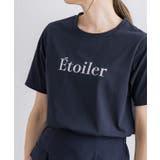 A/ネイビー×ライトピンク | 選べるロゴTシャツ ロゴ ロゴT | Pierrot
